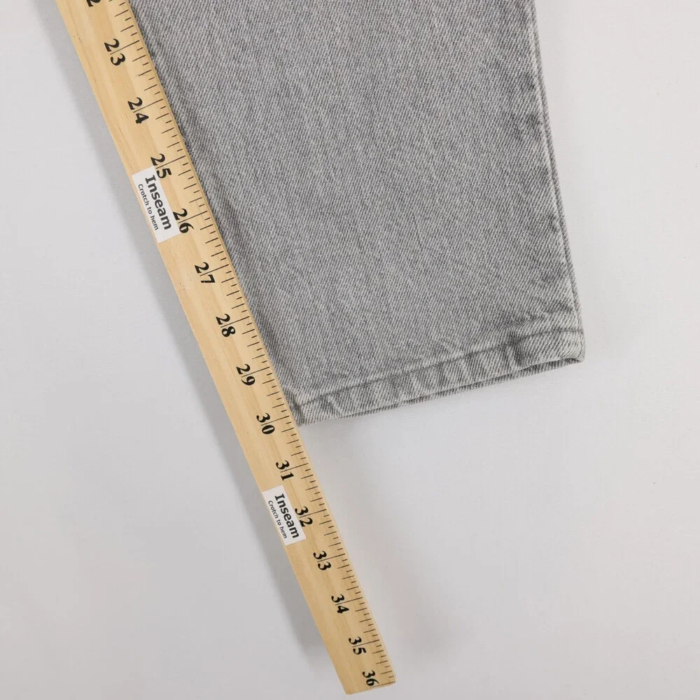 Vintage Levis 550 Jeans Mens 29x32 (28x33) Gray Relaxed Fit Tapered Made USA 90s